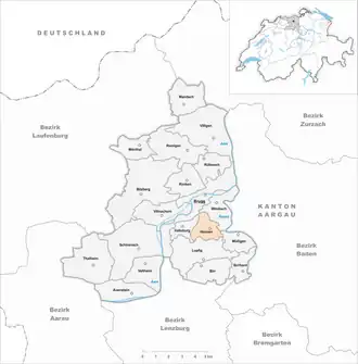 Karte von Hausen
