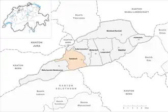 Karte von Herbetswil