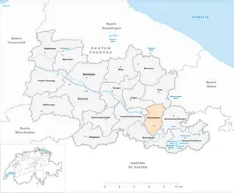 Karte von Hohentannen