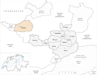 Karte von Kleinlützel