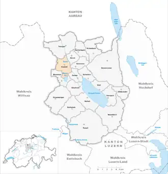 Karte von Knutwil