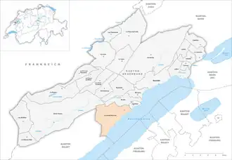 Karte von La Grande Béroche