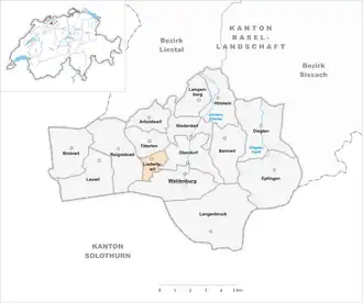 Karte von Liedertswil