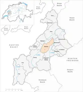 Karte von Mézières