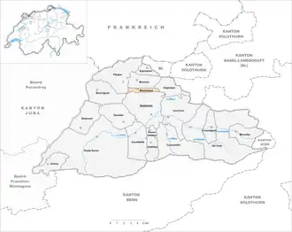 Karte von Mettembert