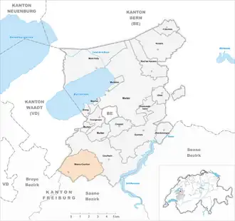 Karte von Misery-Courtion