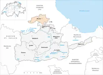 Karte von Muolen