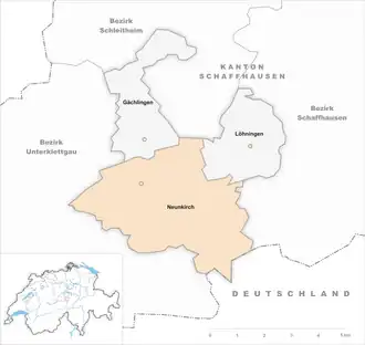 Karte von Neunkirch
