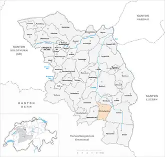 Karte von Rohrbachgraben