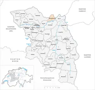 Karte von Schwarzhäusern