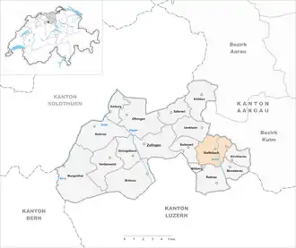 Karte von Staffelbach