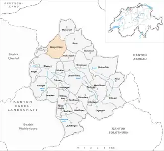 Karte von Wintersingen