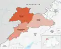 Bezirke des Kantons Jura bis 2008