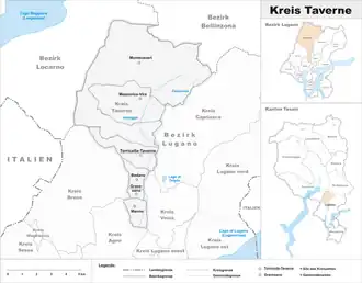 Karte von Taverne