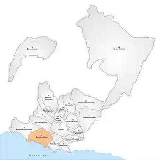 Karte von Montriond/Cour