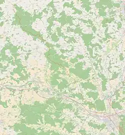 Karte des Wanderweges