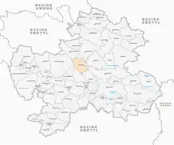 Lage von Gradnitz in Zwettl