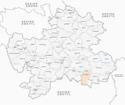 Lage von Kleinschönau in Zwettl