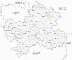 Lage von Wildings in Zwettl