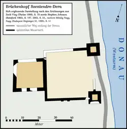 Zur militärischen Sicherung der großen Flußgrenzen entwickelte Burgi, an denen Kriegsschiffe anlegen konnten. Sie datieren ebenfalls in die Herrschaftszeit des Kaisers Valentinian I., können aber möglicherweise auch älter sein