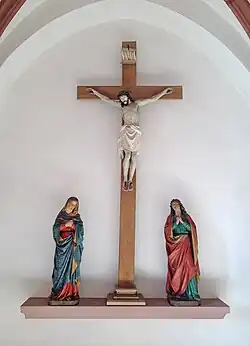 Kreuzigungsgruppe aus der alten Heilig-Kreuz-Kirche