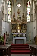 Neugotischer Altar von 1905/06