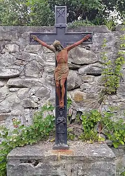 Kruzifix der katholischen Pfarrkirche St.&nbsp;Jakobus, geweiht 1504[37]