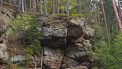 Felsformation Katte-Kurts-Klippe