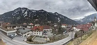 Blick auf das Zentrum von Kauns