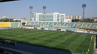 Das Zentralstadion Almaty (Februar 2018)