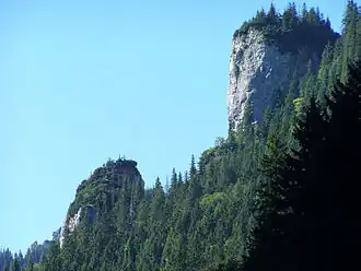 Blick vom Tal Dolina Kościeliska