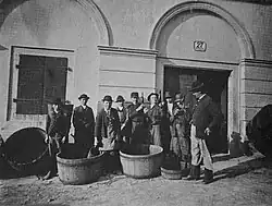 Ehemaliger Keller der Weinbauschule Krems im Stadtgraben von Krems.