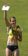 Kelly Sotherton, 2004 Olympiadritte, belegte Rang sieben – 2007 errang sie WM-Bronze