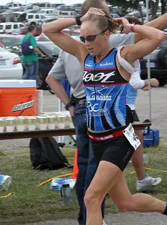 Kelly Williamson beim Ironman 70.3 Austin (2009)