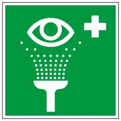 KennV Rettungszeichen Augenspüleinrichtung