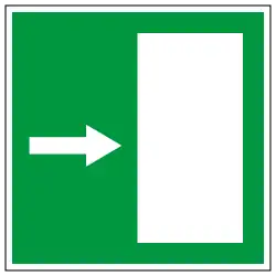 KennV Rettungszeichen Notausgang 4