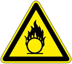 KennV Warnzeichen Brandfördern