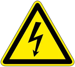 KennV Warnzeichen Elektrizität