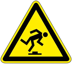 KennV Warnzeichen Stolpergefahr