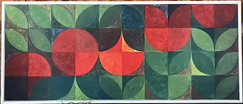 Studie Tulpen in Quadraten