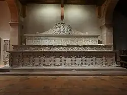 Kenotaph der Wettiner in der Klosterkirche Petersberg (1567)
