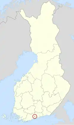 Lage von Kerava in Finnland