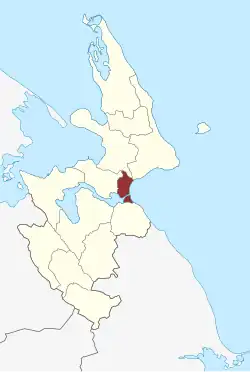 Lage des Kerteminde Sogn in der Kerteminde Kommune