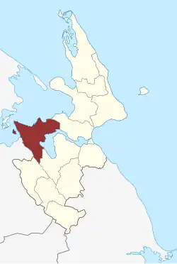 Lage des Munkebo Sogn in der Kerteminde Kommune