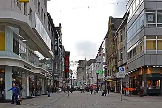 2014: Blick von der I.&nbsp;Dellbrügge nach Süden