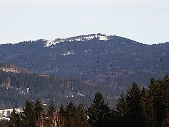 Der Kiesruck von Zwiesel aus