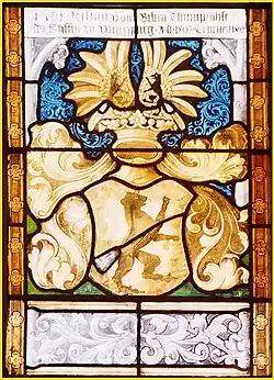 Wappenscheibe Kilian von Bibra