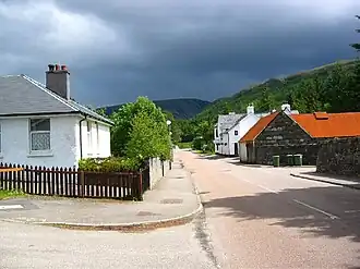 Kinlochewe, Ortsstraße