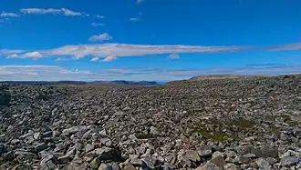 Typische Landschaft zwischen Mehamn und Kinnarodden