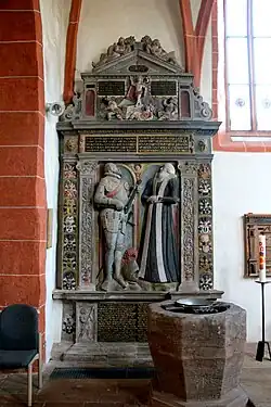 Epitaph Friedrich und Anna, Kirchberg